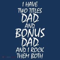 I Have Two Titles Dad And Bonus Dad I Rock Them Both Toddler Hoodie thumb 2