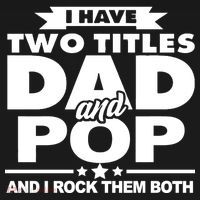 I Have Two Titles Dad And Pop Backpack thumb 2