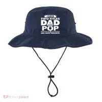 I Have Two Titles Dad And Pop Bucket Hat thumb 0