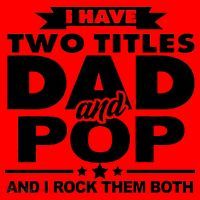 I Have Two Titles Dad And Pop Santa Hat thumb 1