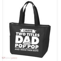 I Have Two Titles Dad And Pop Pop Tote Bag thumb 3