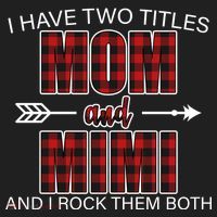 I Have Two Titles Mom And Mimi Beanie thumb 2