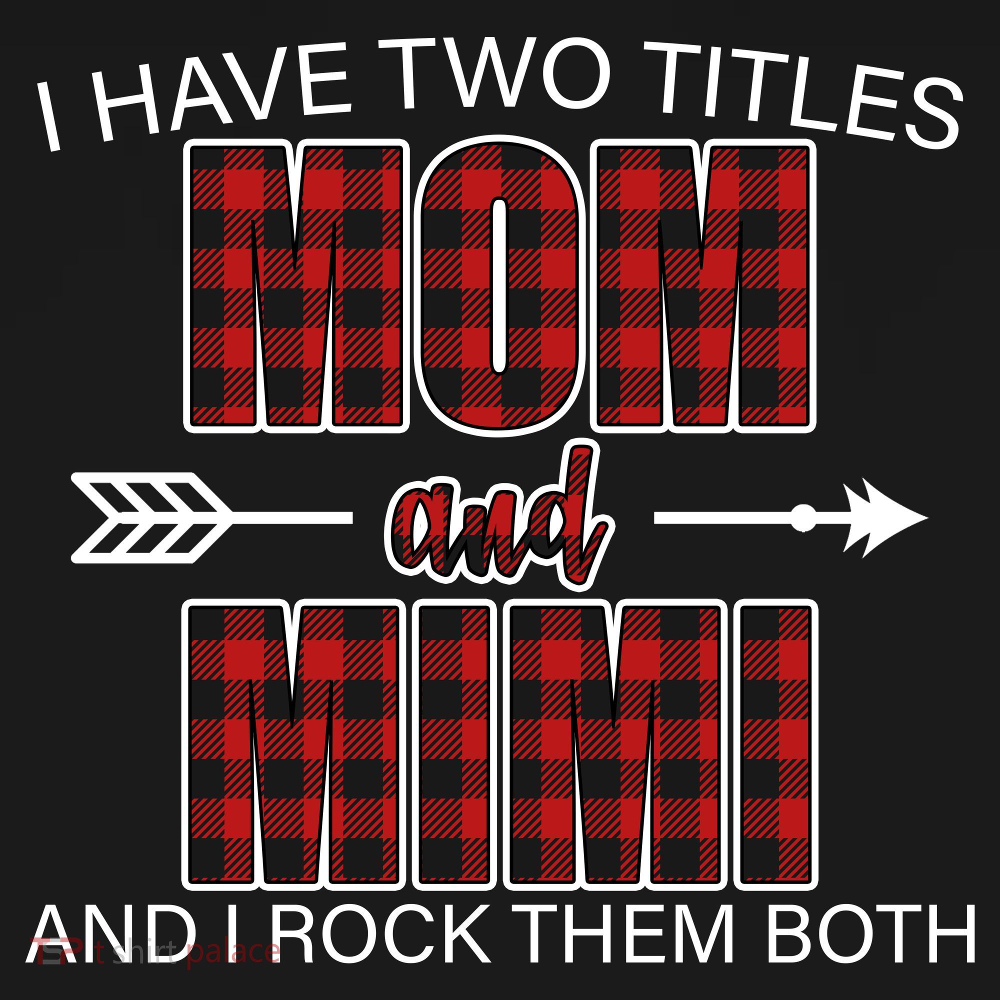 I Have Two Titles Mom And Mimi Coaster