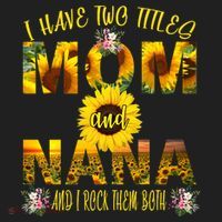 I Have Two Titles Mom And Nana Hat thumb 2