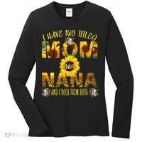 I Have Two Titles Mom And Nana Women's Long Sleeve Shirt thumb 0