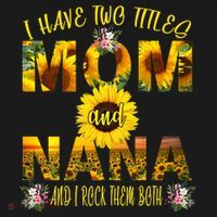 I Have Two Titles Mom And Nana Tote Bag thumb 4
