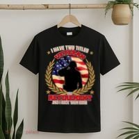 I Have Two Titles Veteran And Retirement T-Shirt thumb 2