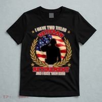 I Have Two Titles Veteran And Retirement T-Shirt thumb 5