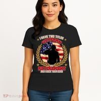 I Have Two Titles Veteran And Retirement Women's T-Shirt thumb 4