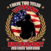 I Have Two Titles Veteran And Retirement Tote Bag thumb 4