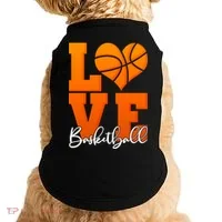 I Heart Basketball Doggie Tank thumb 0