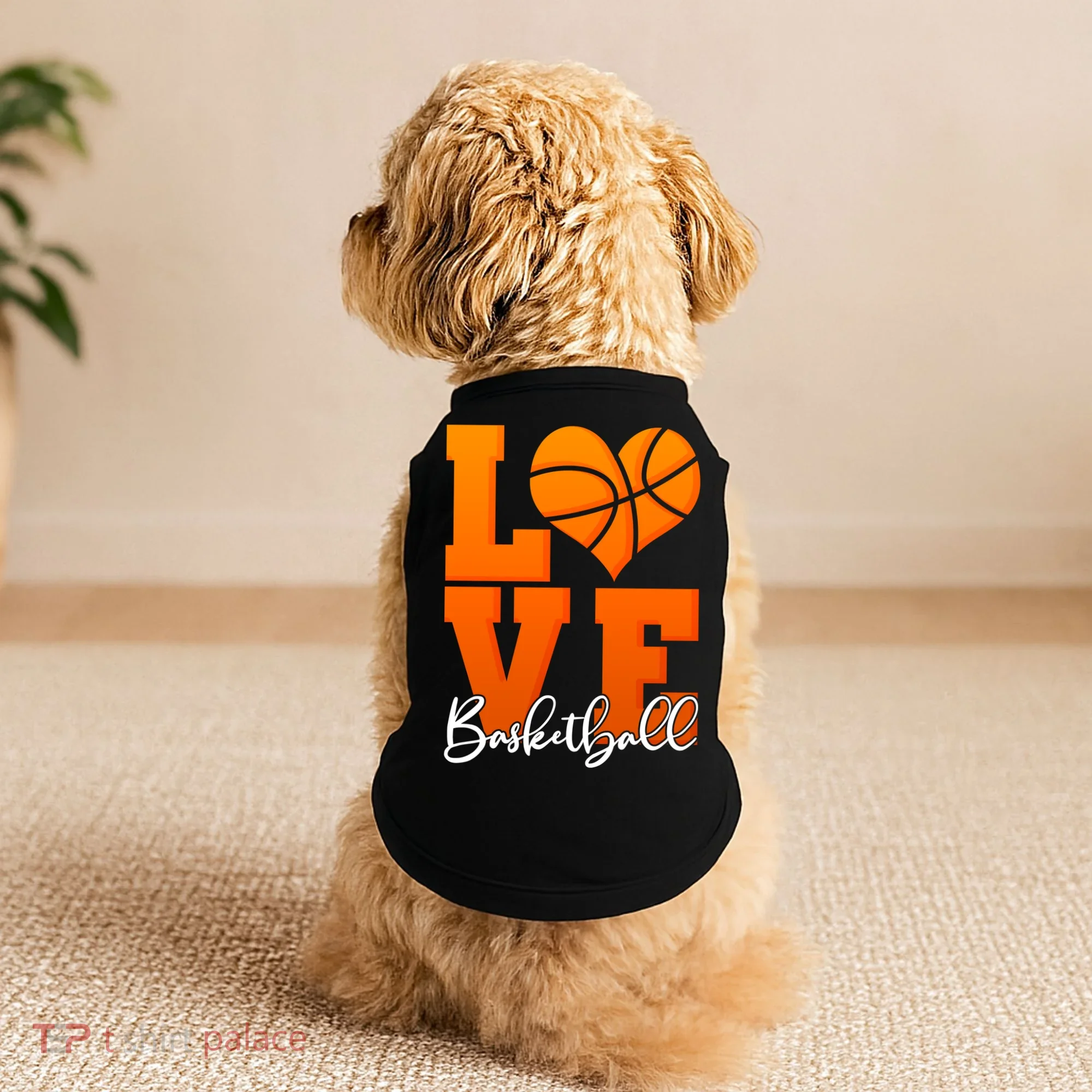 I Heart Basketball Doggie Tank