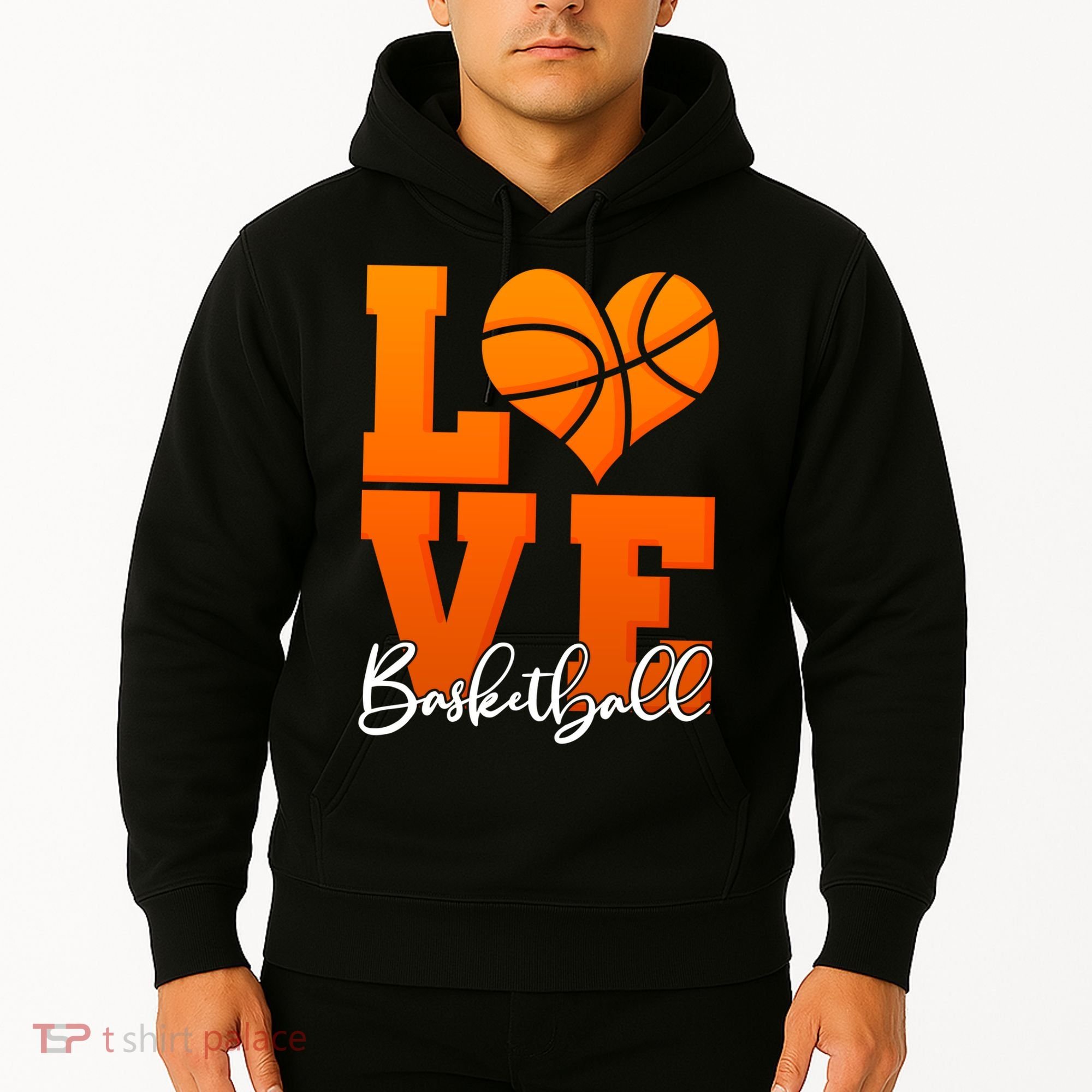 I Heart Basketball Hoodie