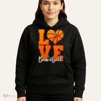 I Heart Basketball Hoodie thumb 5