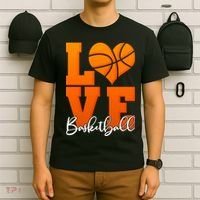 I Heart Basketball T-Shirt thumb 6