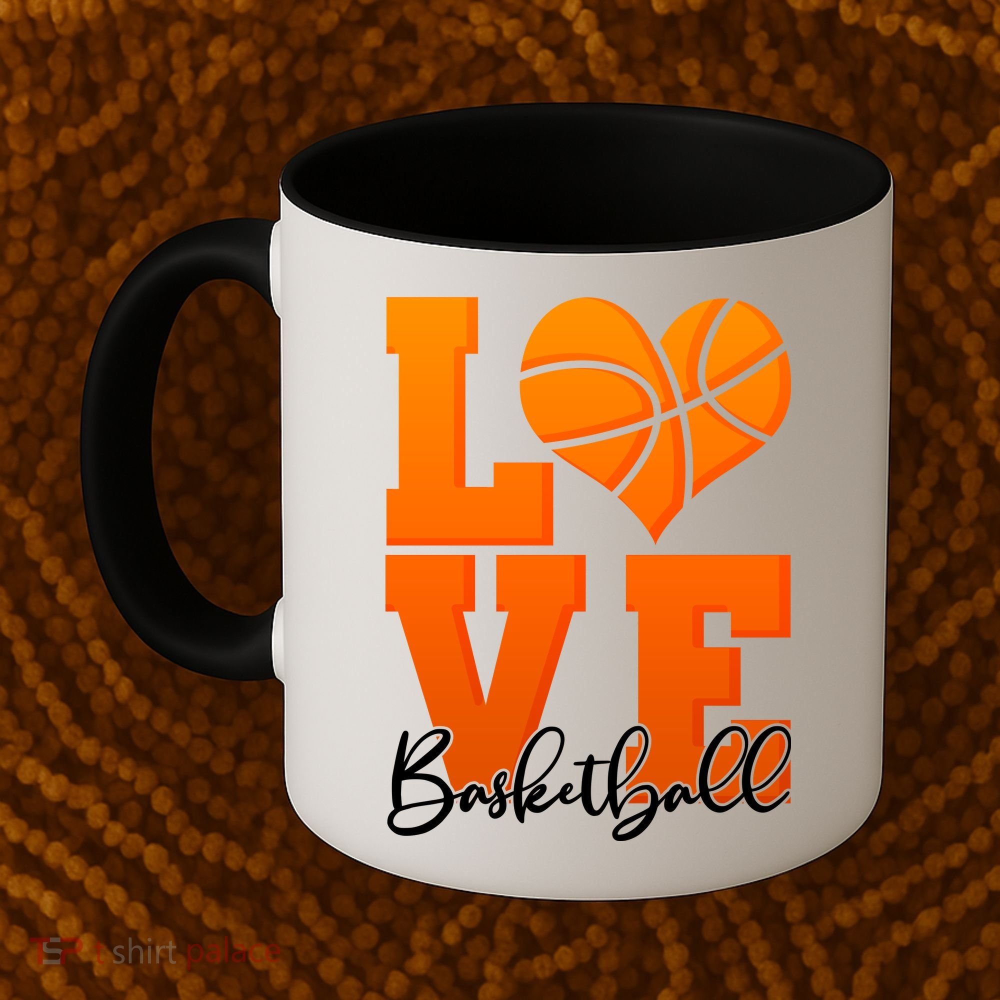 I Heart Basketball Coffee Mug