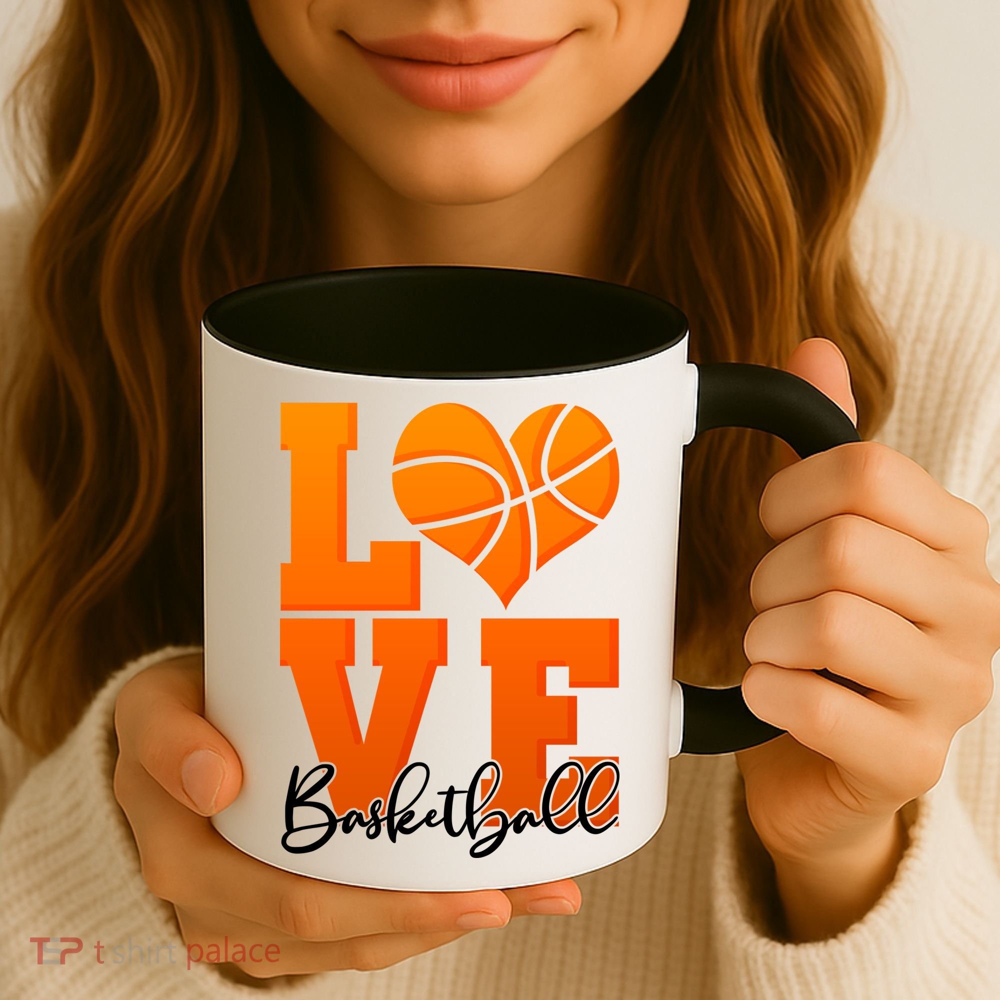 I Heart Basketball Coffee Mug