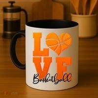 I Heart Basketball Coffee Mug thumb 4