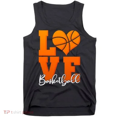 I Heart Basketball Tank Top