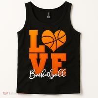 I Heart Basketball Tank Top thumb 2