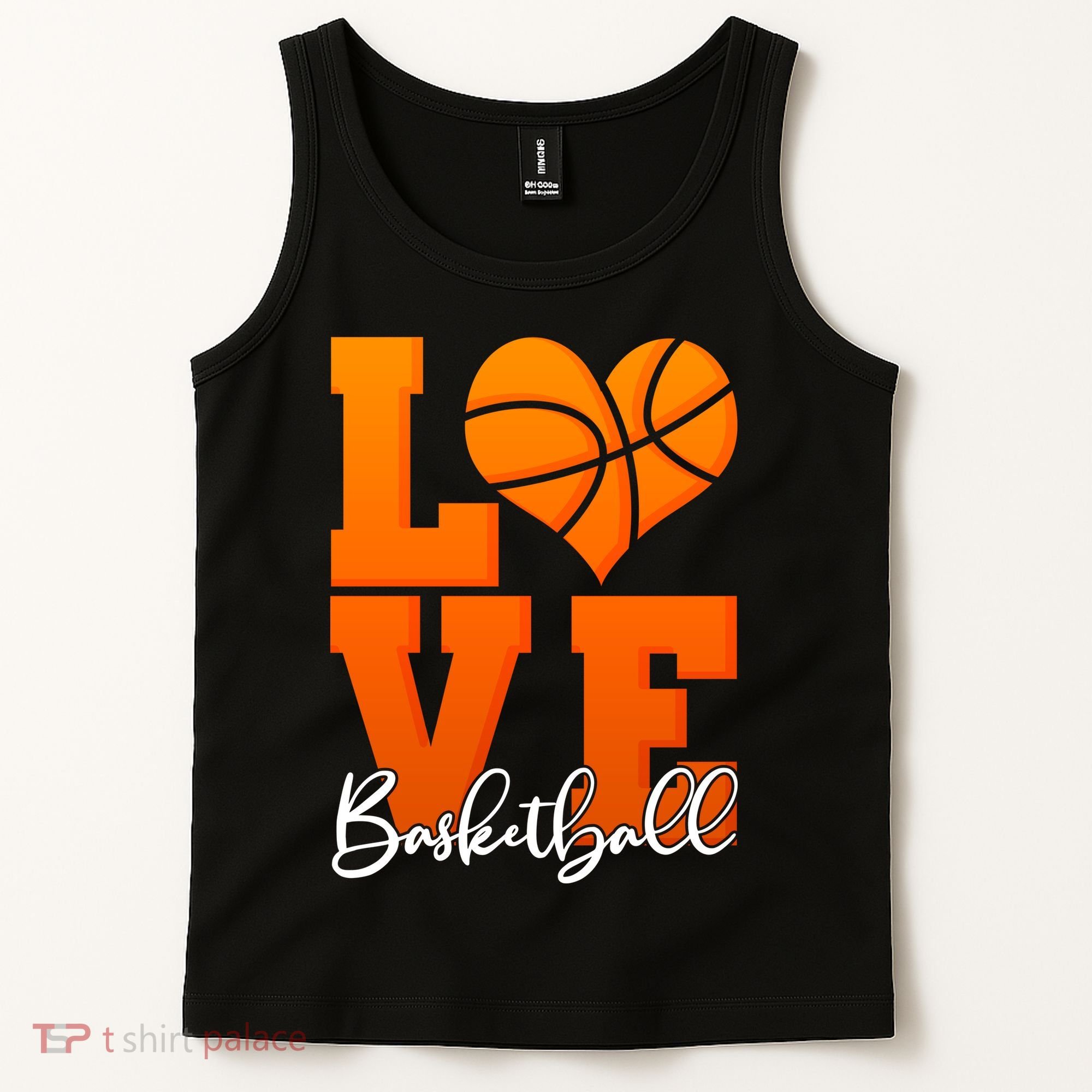 I Heart Basketball Tank Top
