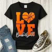 I Heart Basketball Women's T-Shirt thumb 3