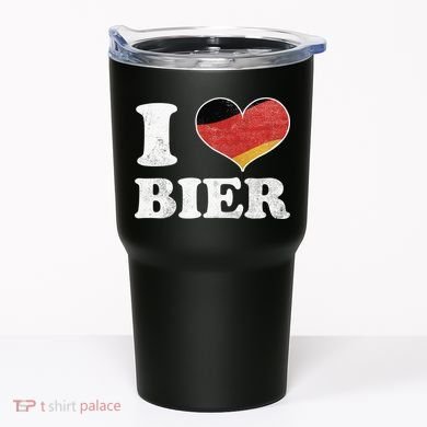 I Heart Beer Oktoberfest Tumbler