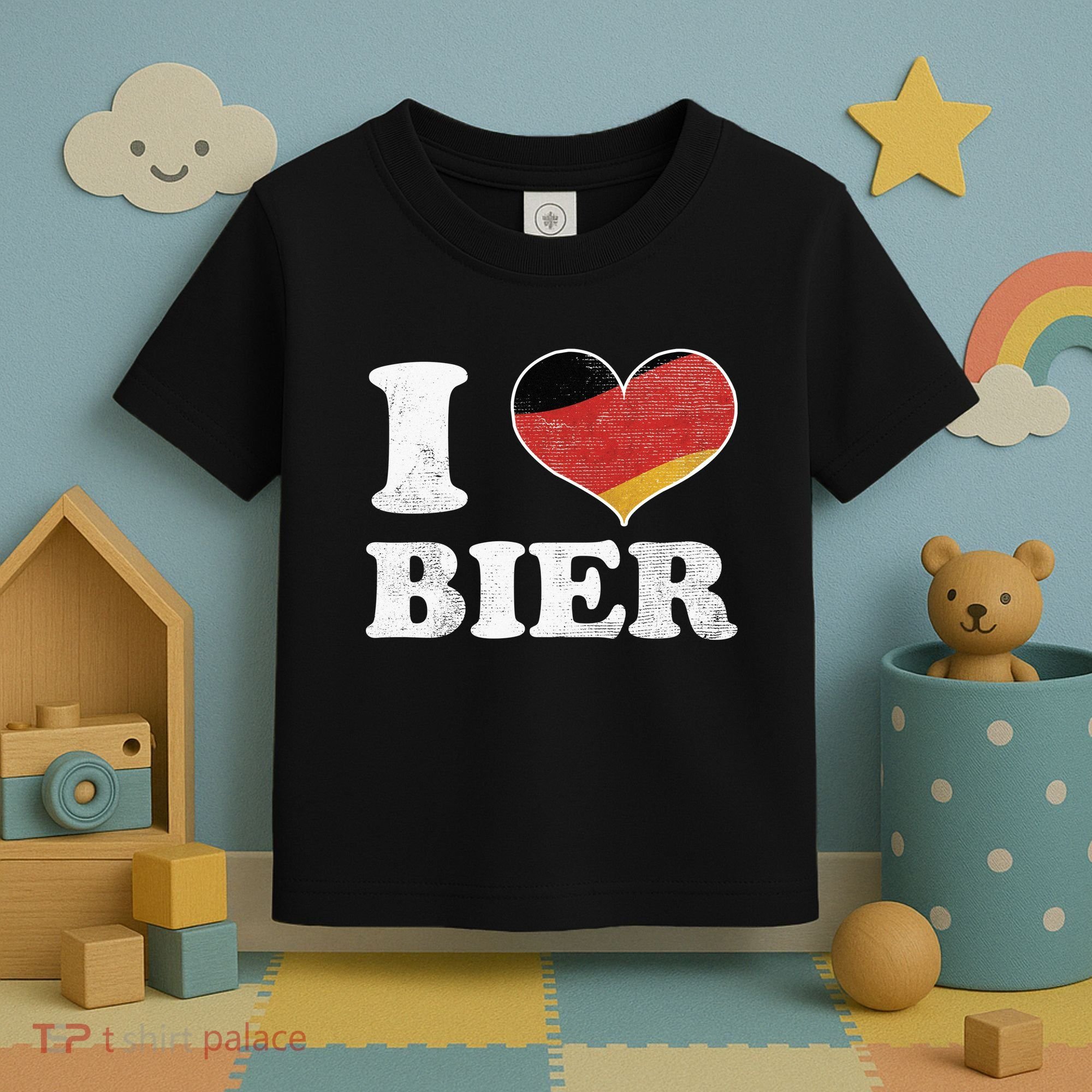 I Heart Beer Oktoberfest Toddler T-Shirt