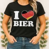 I Heart Beer Oktoberfest Women's T-Shirt thumb 2