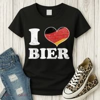I Heart Beer Oktoberfest Women's T-Shirt thumb 3