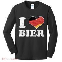 I Heart Beer Oktoberfest Kids Long Sleeve Shirt thumb 0