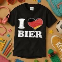 I Heart Beer Oktoberfest Kids T-Shirt thumb 3