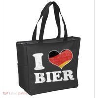 I Heart Beer Oktoberfest Tote Bag thumb 2