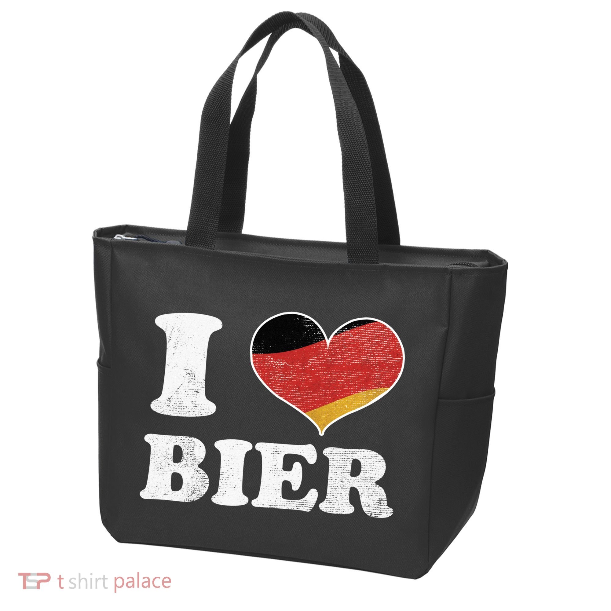 I Heart Beer Oktoberfest Tote Bag