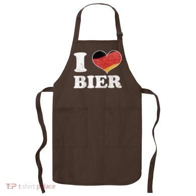 I Heart Beer Oktoberfest Apron