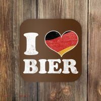I Heart Beer Oktoberfest Coaster thumb 0