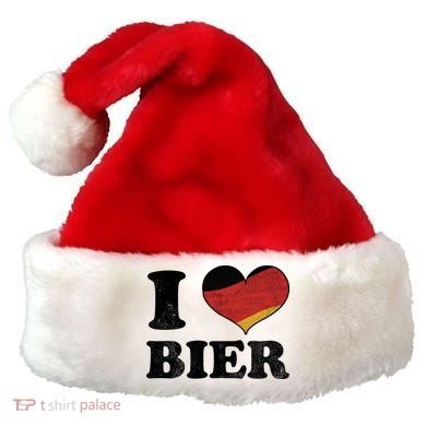 I Heart Beer Oktoberfest Santa Hat