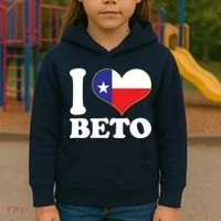 I Heart Beto Kids Hoodie thumb 3