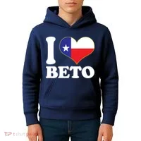 I Heart Beto Kids Hoodie thumb 4