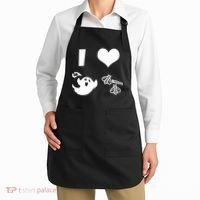 I Heart Boo Beez Apron thumb 2