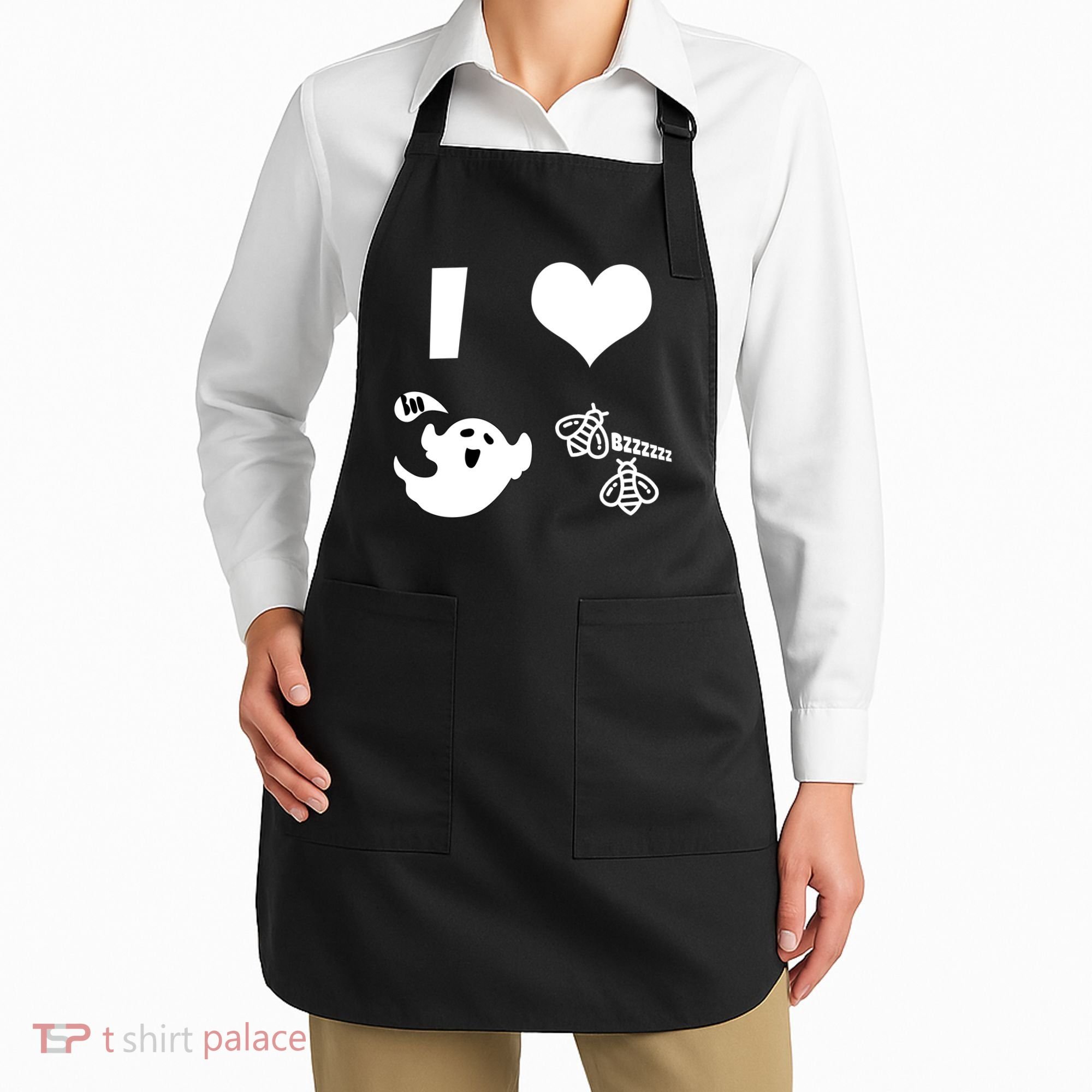 I Heart Boo Beez Apron