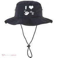 I Heart Boo Beez Bucket Hat thumb 0