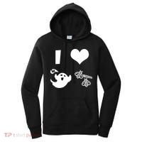 I Heart Boo Beez Women's Hoodie thumb 0