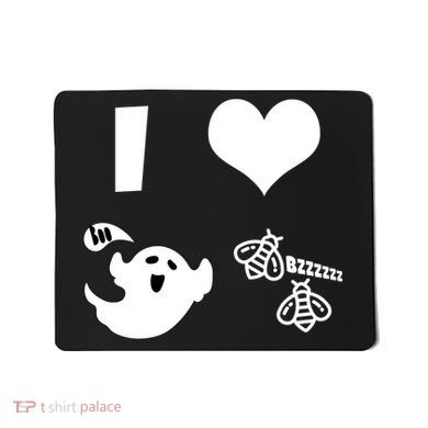 I Heart Boo Beez Mousepad