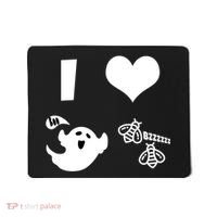 I Heart Boo Beez Mousepad thumb 0