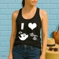 I Heart Boo Beez Women's Tank Top thumb 2