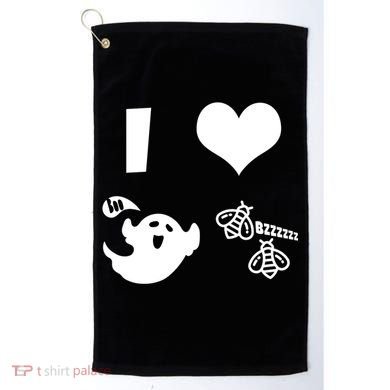 I Heart Boo Beez Golf Towel
