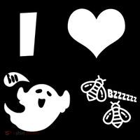 I Heart Boo Beez Women's T-Shirt thumb 6