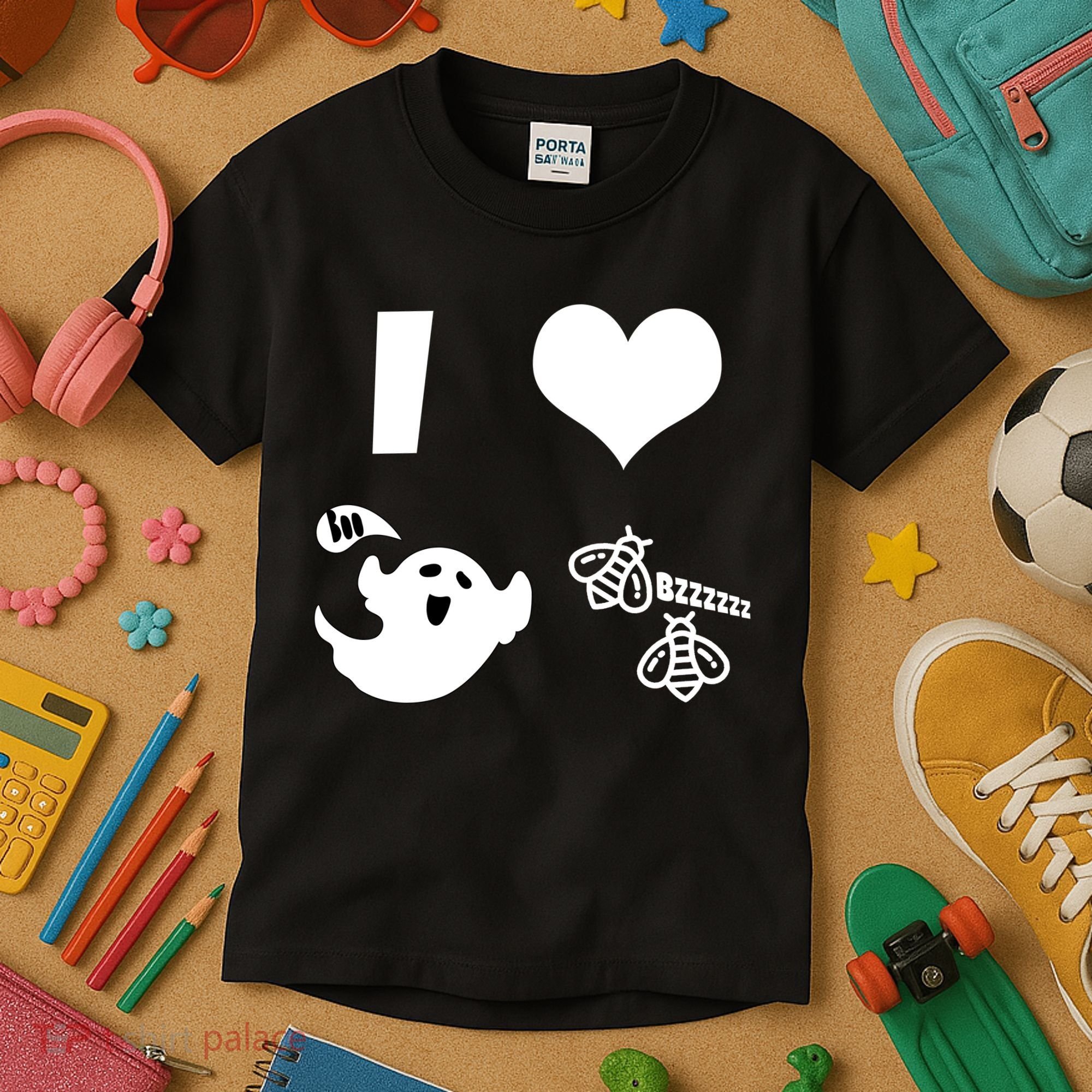 I Heart Boo Beez Kids T-Shirt