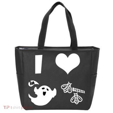 I Heart Boo Beez Tote Bag